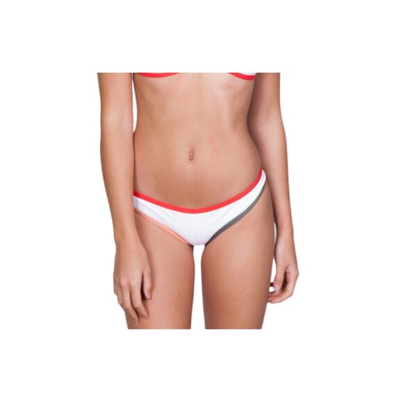 Tavik Jayden Full Swim Bottom Color Blocked White Hibiscus Size Large NEW - Picture 7 of 8